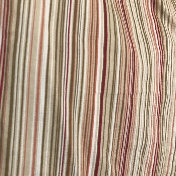 Vintage striped kick-flare cropped pants - Picture 2 of 4